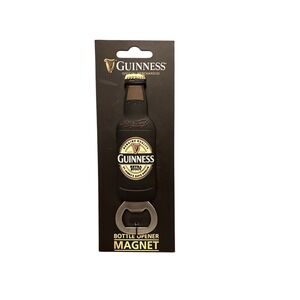 Guinness Bottle Opener Magnet Extra Stout Official Merch‎ NEW Gift